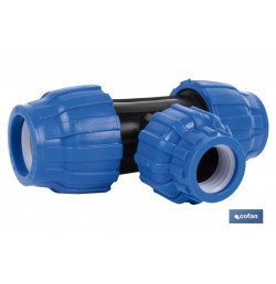 TE 90° REDUCIDA PP PN16 40 X 32 X 40  VENTA UNITARIA