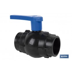 VÁLVULA DE BOLA ROSCA H-H PP PN16 2 X 2