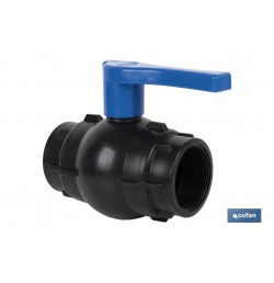 VÁLVULA DE BOLA ROSCA H-H PP PN16 3 X 3