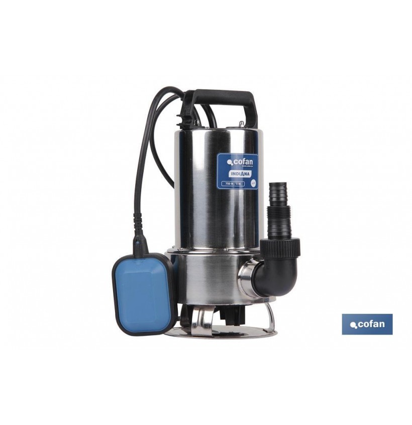 ELECTROBOMBA SUMERGIBLE MODELO INDIANA 750W CABLE 10M