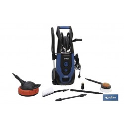 LIMPIADORA ALTA PRESIÓN 2500W 5M MANGUERA CON DEVANADERA MODELO VERMONT