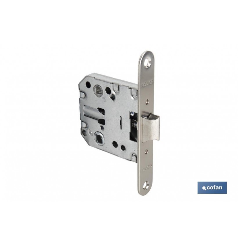 Picaporte embutir redondo D47 E50 Niquel (P/Madera)