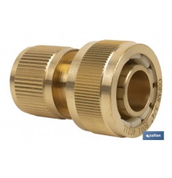 CONECTOR MANGUERA LATÓN 3/4 (19 mm)