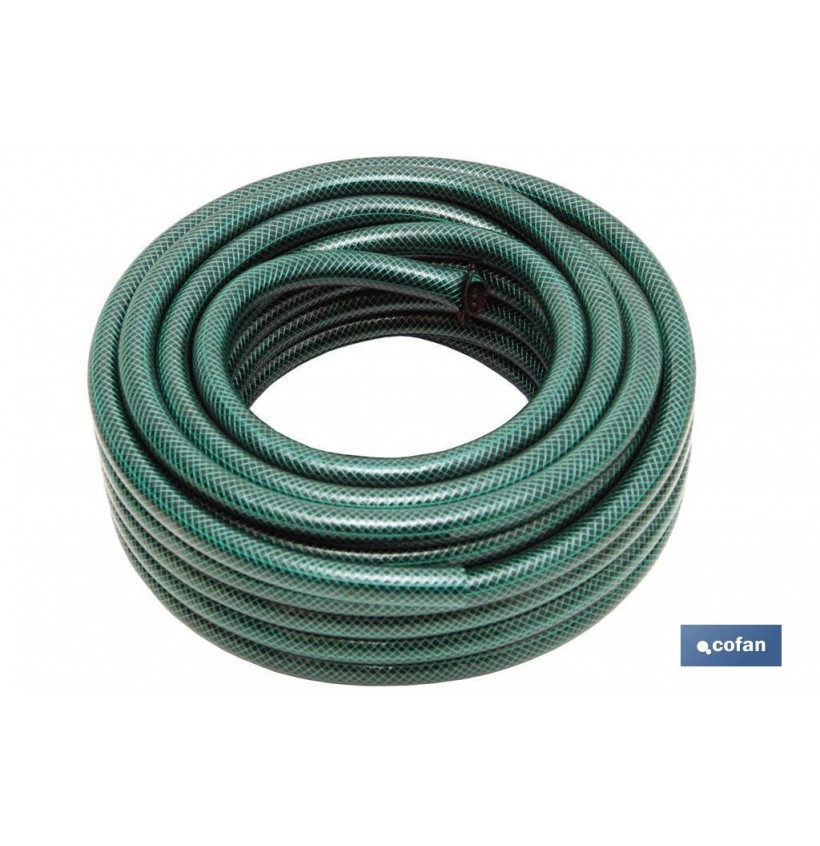 MANGUERA PVC 3 CAPAS C/ACCES. 5/8 20 m