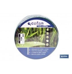 MANGUERA PVC 3 CAPAS C/ACCES. 5/8 20 m