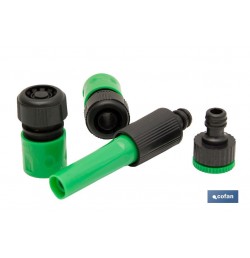 MANGUERA PVC 3 CAPAS C/ACCES. 5/8 20 m