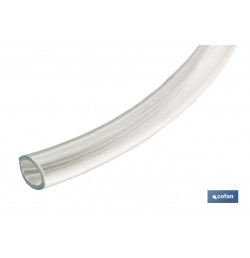 MANGUERA PVC MONOCAPA CRISTAL 8x12mm/100m