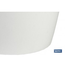 MACETA CAMELIA COLOR BLANCO 18X17.8cm