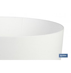 MACETA CAMELIA COLOR BLANCO 18X17.8cm venta unitaria