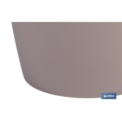 MACETA CAMELIA COLOR CREMA 14X13.8cm
