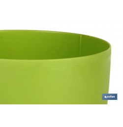 MACETA CAMELIA COLOR VERDE 14X13.8cm venta unitaria