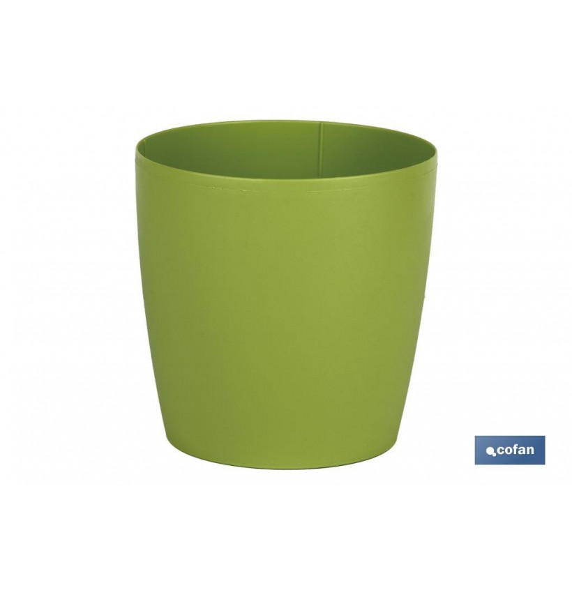 MACETA CAMELIA COLOR VERDE 30X28CM
