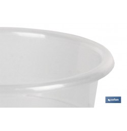 MACETA ORQUIDEA TRANSPARENTE17X14+ PLATO 14.5cm venta unitaria
