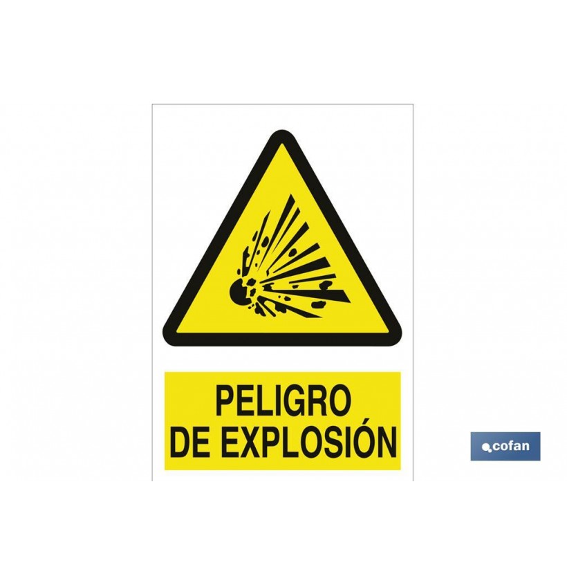 SEÑAL POLIESTIRENO 297X210 MM.