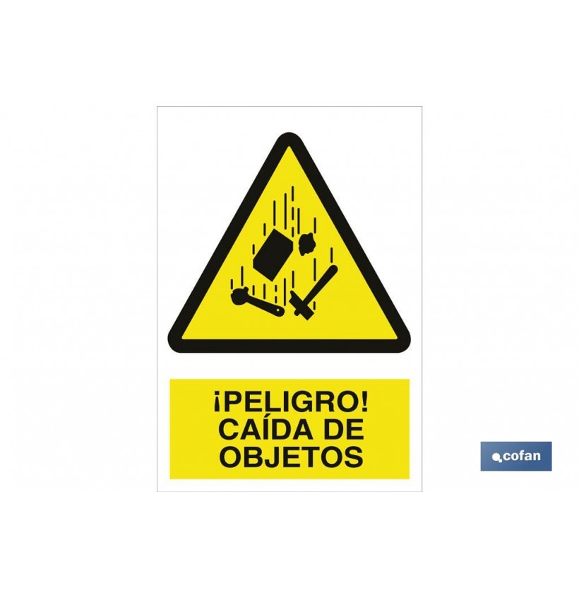 SEÑAL POLIESTIRENO 210X148MM.