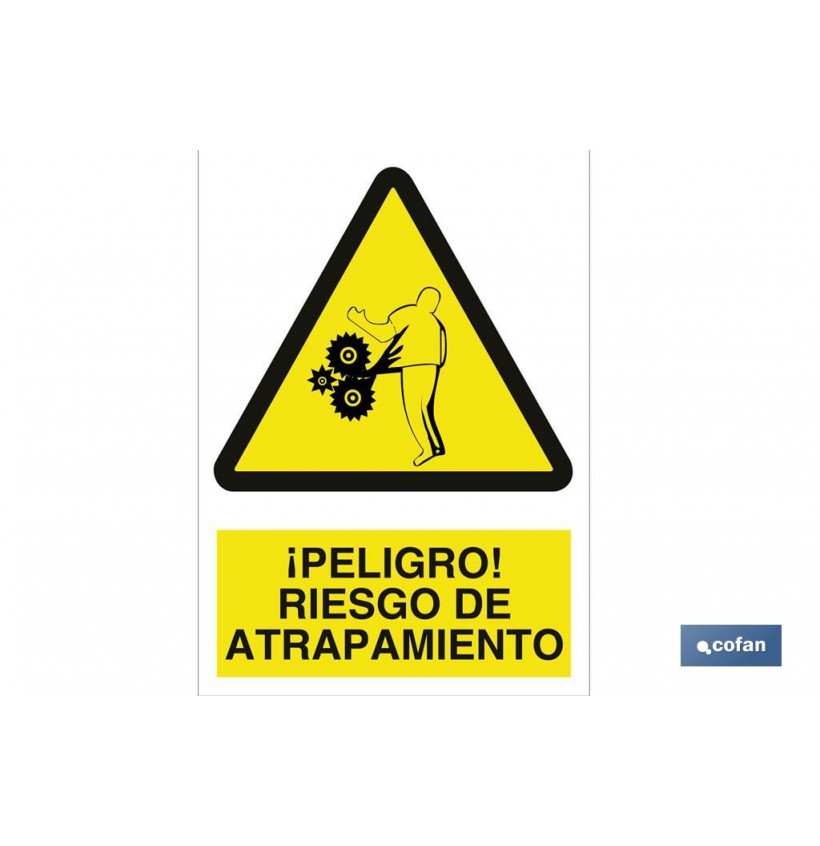 SEÑAL POLIESTIRENO 148X105MM.