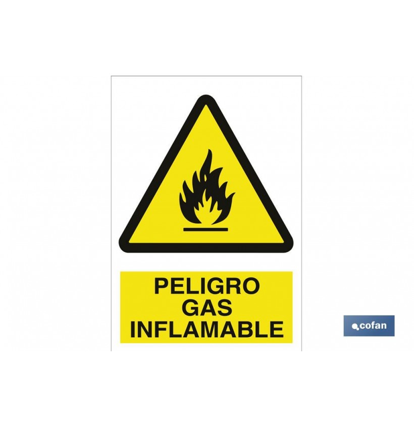 SEÑAL POLIESTIRENO 210X148MM.