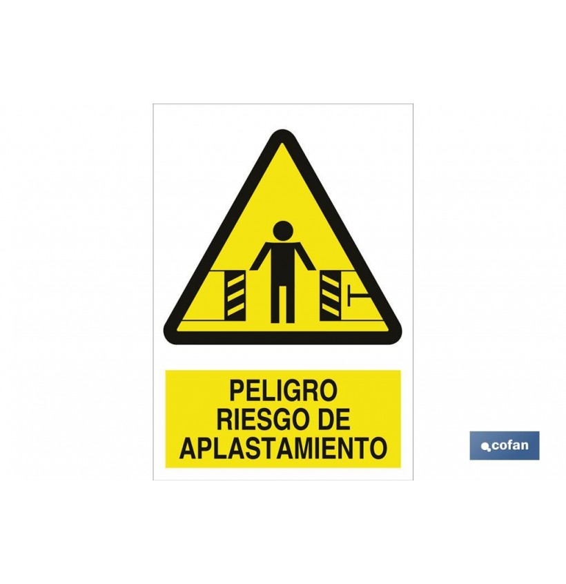 SEÑAL POLIESTIRENO 210 X 148 MM