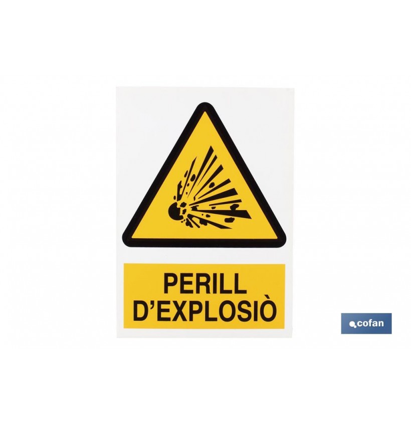 SEÑAL POLIESTIRENO 297X210 MM