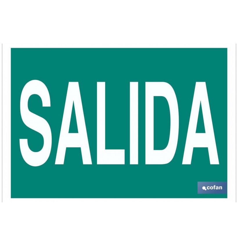 SEÑAL ADHESIVA 210X148MM.