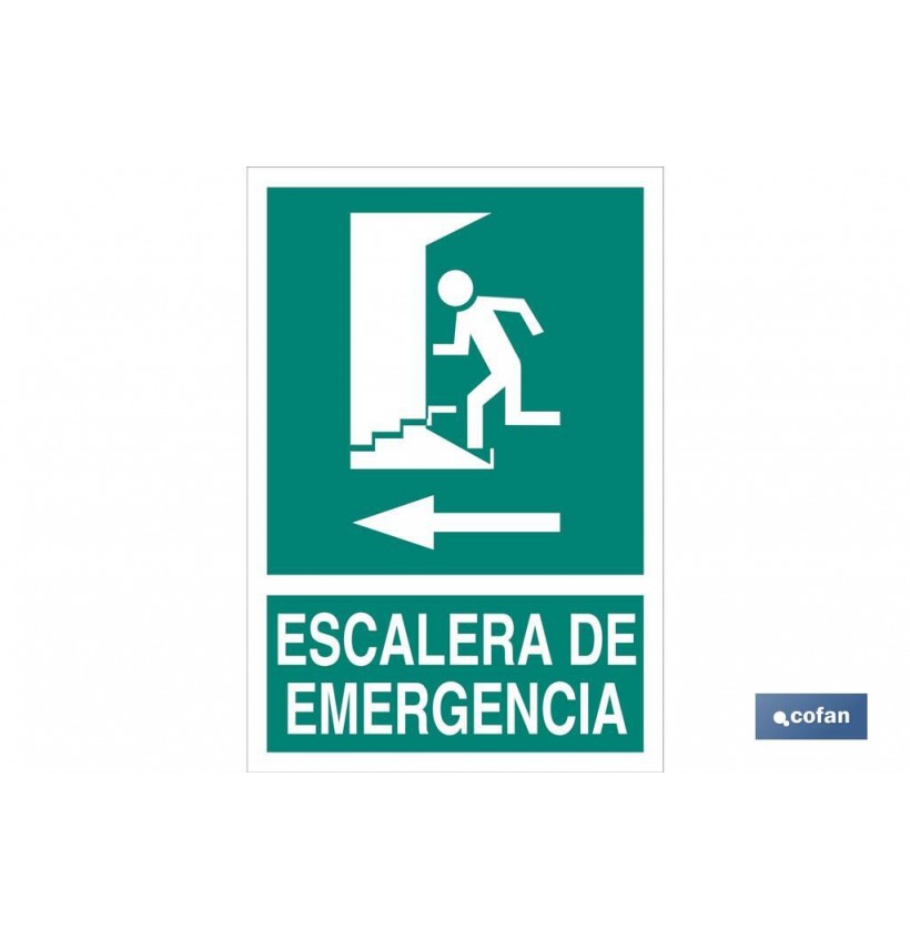 SEÑAL LUMINISCENTE 297X210MM.