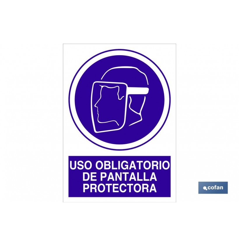 SEÑAL POLIESTIRENO 210X148MM.