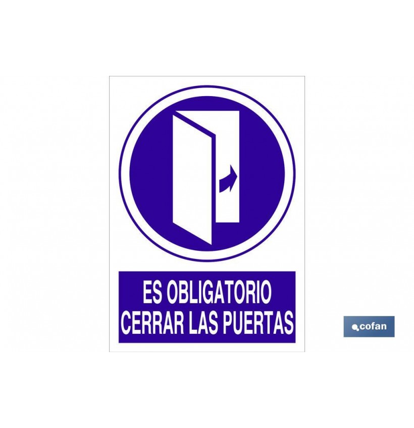 SEÑAL POLIESTIRENO  210X148MM.