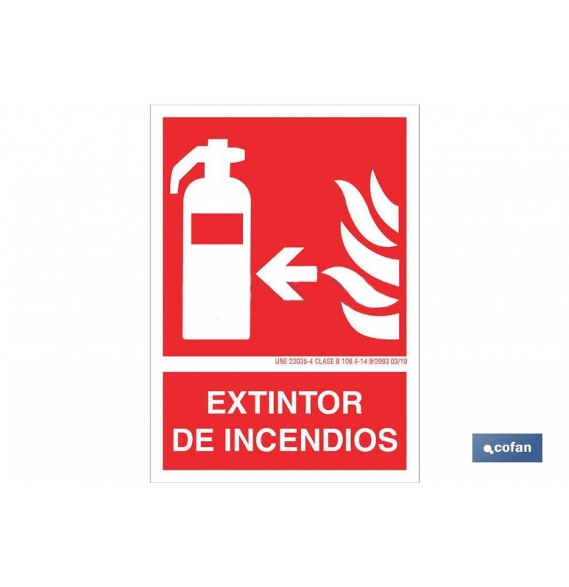 SEÑAL LUMINISCENTE 210X148MM.